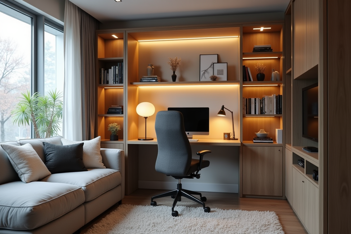 bureau organisé